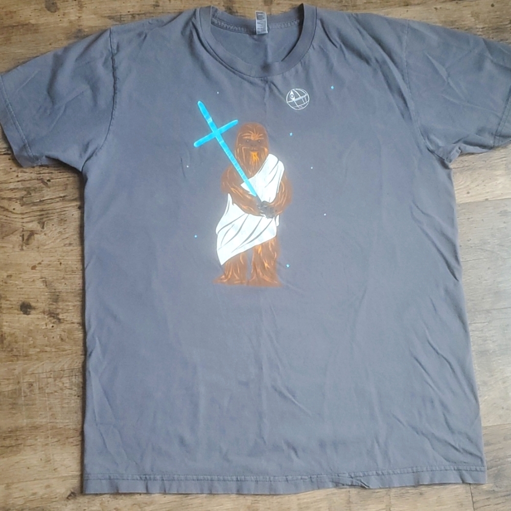 Star Wars Wookie Jesus Glow-in-the-Dark Tee